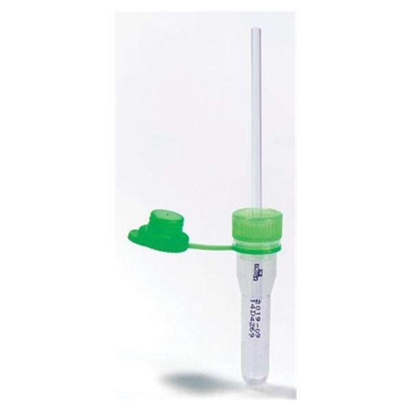 Tube Capillary Safe-T-Fill 200uL Plastic Lithium Heparin Green 50/Bag